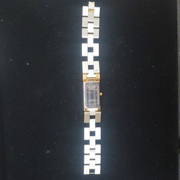 Coach Vintage Stainless Steel Gold Watch - Picture 6 of 7